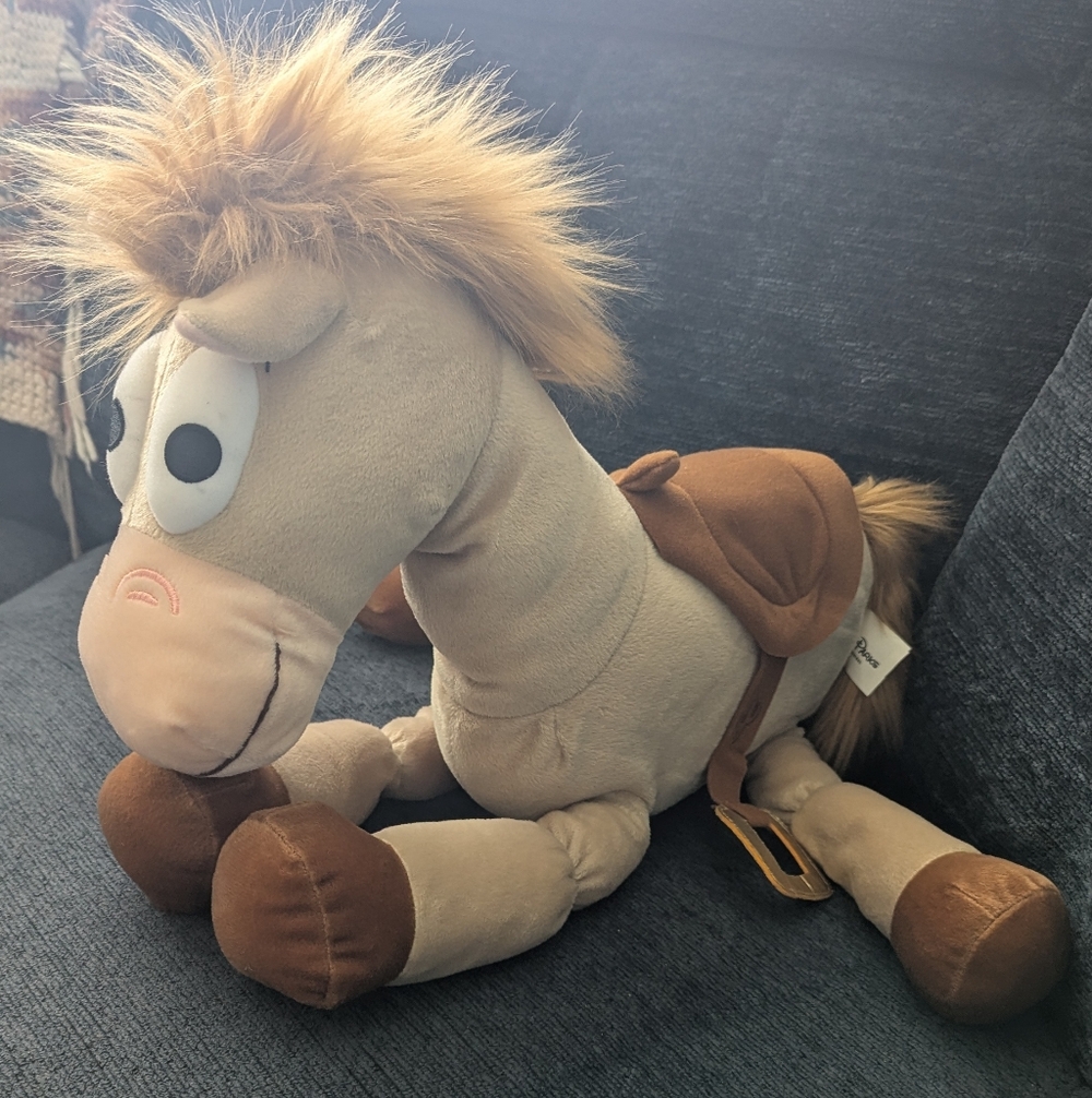 Disney Parks Bullseye Plush Horse Toy